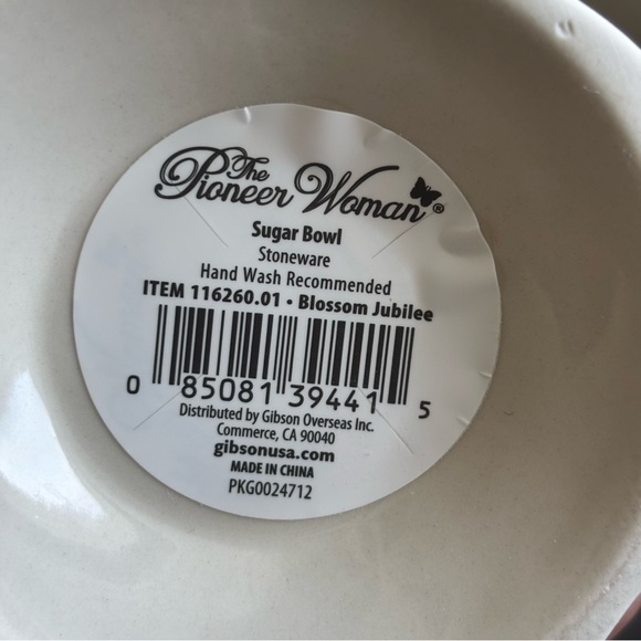 New The Pioneer Woman Blossom Jubilee Sugar Bowl - Picture 4 of 6